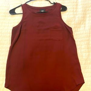 X-Small maroon Mossimo blouse